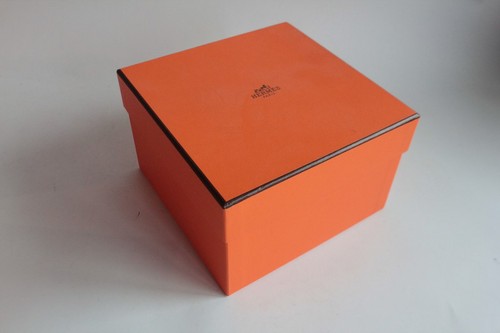 Hermes boite carton orange - carton,