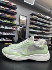 Size 8.5/41.5EU - Prada Arena Low Tops Mint