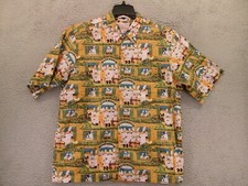 Reyn Spooner Guy Buffet Hawaiian Shirt Mens Large Chefs Ecole de Cuisine Paris