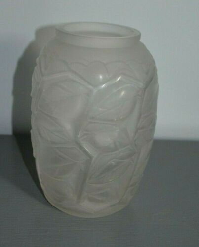 Grand vase verre moulé - grand,