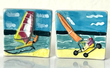 Lot de 2 Fèves La Mer Plage