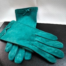 Gants hiver femme bleu cyan