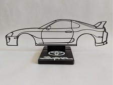 Silhouette Toyota Supra 3D -