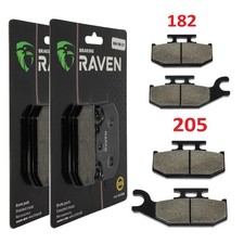 2 Kit plaquettes frein Av Ga et Av Dr Pour Cannondale Glamis 440  de 2001 à 2004