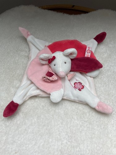 Doudou plat souris - , clémentine