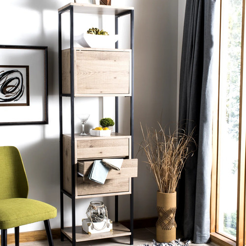 Vertical etagere with - vertical,