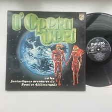 LP ERIC CHARDEN L’OPERA VERT + LIVRET BD Barbelivien Palapprat BOMBARD 1979