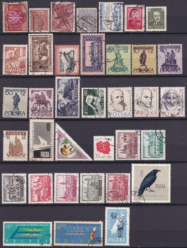 Pologne lot timbres - pologne,