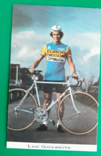 CYCLING cycling card LUC GOVAERTS team EUROP DECOR 1983 10.5 / 6.5 cm