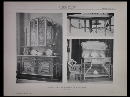 Emile gallé mobilier - emile,
