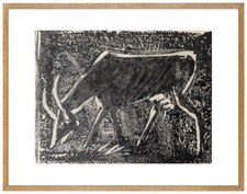 Daniel PANAGOPOULOS (1924-2008) La chèvre vers 1960 (55)