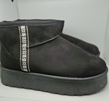 Bottines Fourrées Noir Neuve