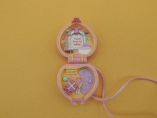 Polly Pocket vintage - Princess Polly Birthday Locket Loose - Bluebird Toys 1992