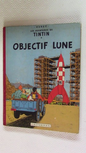 Herge tintin objectif lune - objectif,