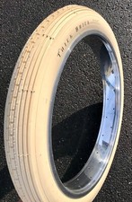 Pneu 24 pouces Thick Brick 75-507 24x3.0 Crème Vélo Chopper Beachcruiser