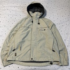 Lafuma Memphis Veste Jacket Mens L Paclite Gore-Tex Beige Windbreaker Waterproof