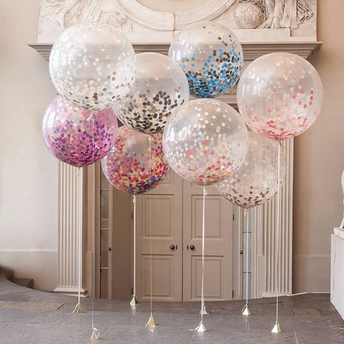 Pouce confettis ballon - pouce,