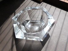 Val Saint Lambert Crystal Ashtray