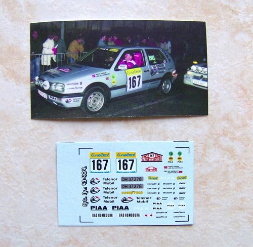 Volkswagen golf gti - 3, rallye