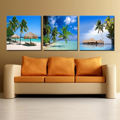 Beach seascape palm - beach/seascape/palm, tree