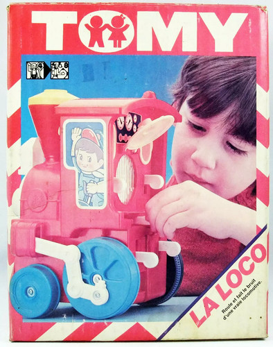 Tomy 1980 loco jouet - la,
