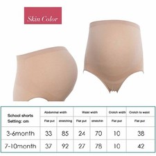 Sous-vêtements De Maternité Taille Haute Culottes De Grossesse Teint Taille