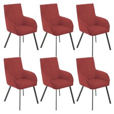 CATILA - Lot de 6 Fauteuils