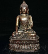 8.8" China Gilt bronze
