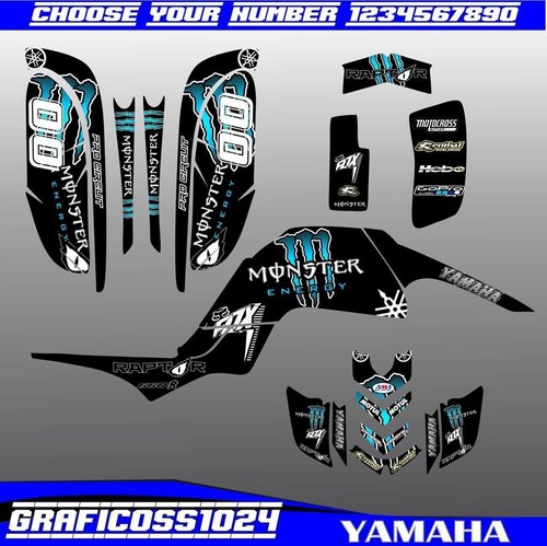 Yamaha raptor 660 kit - raptor, graphics
