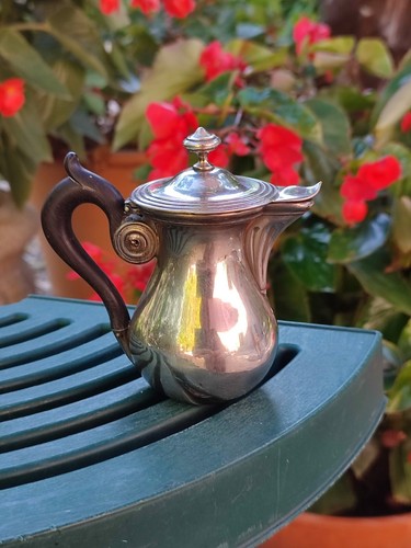 Ancien pot lait métal - pot,