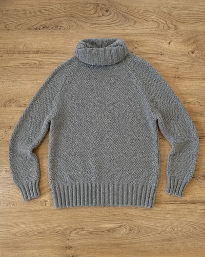 Pull col roulé - en, maille