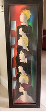 Linda Le Kinff serigraph Six Jeunes hommes art