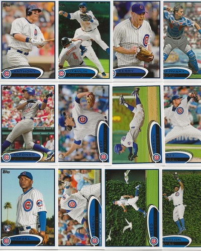 2012 topps chicago cubs - 2012,