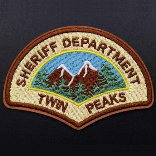 Patch écusson neuf twin peaks - neuf,