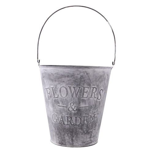 Jardin seau fer - seau, forgé
