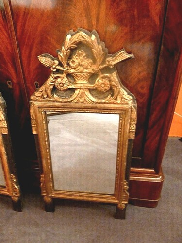 Miroir style louis xvi bois - miroir, en