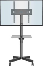 Support TV roulettes Support Tele Mobile pour Téléviseurs Plasma/LCD/LED