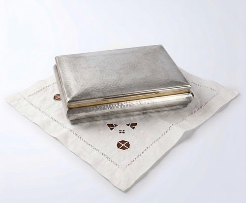 Solid silver 800 box - silver,