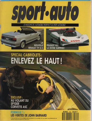 Sport auto 352 - 352, special