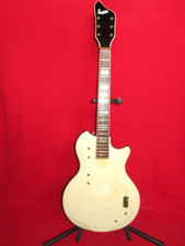 Supro 1963 White Dual Tone Res O Glas Body & Neck Valco