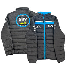 Team Sky Black Jacket Valentino Rossi Moto GP Coat - New