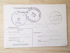 12 aout 1940 Oflag V-A Weinsberg correspondance lettre prisonnier officier 2 ww