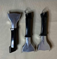 NICE 3 Vintage Corning Ware Black Detachable Twist Turn Lock Lever Handles