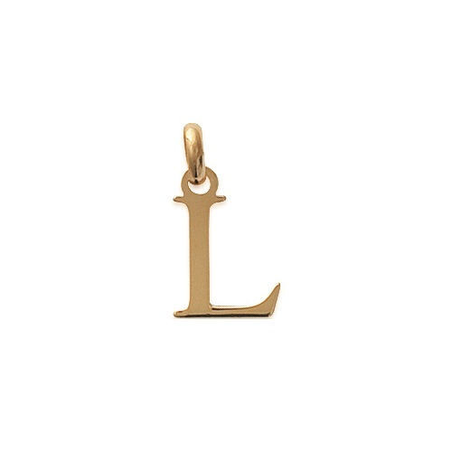 Pendentif alphabet lettre - , l