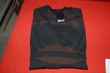 Crivit polo marron et noir