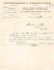 FACTURE  1933 ENTREPRISES ET