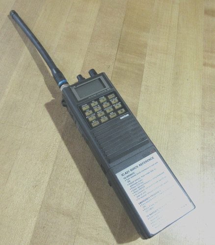 Icom hand held radio a21 - hand,