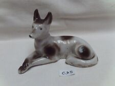 Antique Porcelain Shepherd Dog, Germany, GDR (CD5)