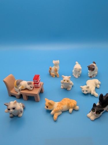 Mini figurines chats art - figurines,