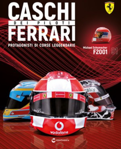Casque pilote ferrari 91 - casque, n.91